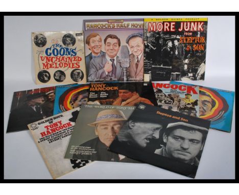 British Comedy LP's - a collection of 11x assorted vintage British Comedy vinyl records / LP's - all Steptoe &amp; Son, or Ha