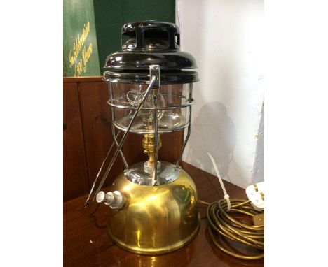 A Tilley lamp