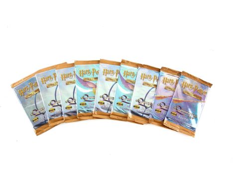Harry Potter TCG. Quidditch Cup 9 Sealed Booster Packs. Sealed packs from the Quidditch Cup expansion