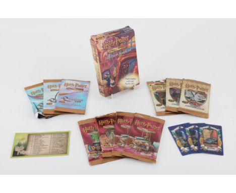 Harry Potter Trading Card Game Collection. This lot contains ten opened boosters from the Base Set, Diagon Alley expansion an