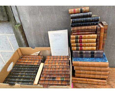 Pope, Alexander. The Works with Notes and Illustrations by Joseph Warton. London. Richard Priestley. 1822. 9 vols. New Editio