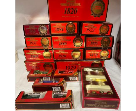 Matchbox Special Edition Models of Yesteryear to include 1820 YS-39 Passenger Coach &amp; Horses, 1829 Stephensons Rocket, 18