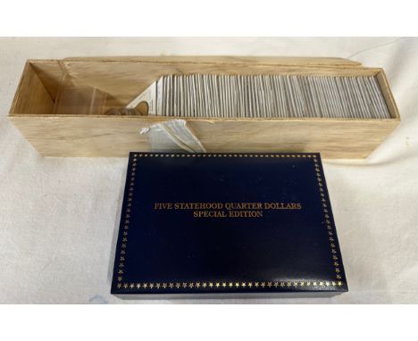 A collection of cupro-nickel one dollar American Presidential coins to include Abraham Lincoln, Martin Van Buren, Zachary Tay