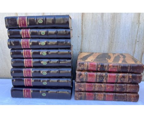 Classics. Plutarch’s Lives in Eight Volumes. Translated from the Greek with Notes Historical & Critical from M. Dacier. Londo