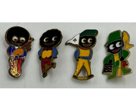 Robertson badges to include fisherman, skater, scout and Golden Shred bagpipes. (4) Notice from the the-saleroom.com: These i