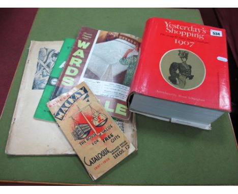 "Yesterdays Shopping The Army and Navy Stores Catalogue 1907'; introduced by Alison Adburgham, 1980 facsimile David and Charl