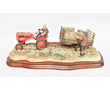 Border Fine Arts "Cut and Crated", model No. B0649, by Ray Ayres, limited edition 805/2001, on wood base, with box and certif