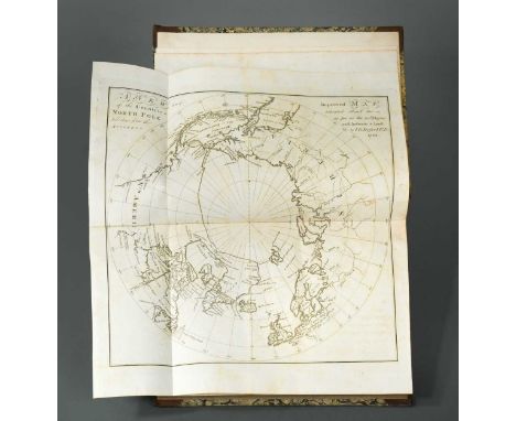 FORSTER (John R) History of the Voyages and Discoveries made in the North. London 1786, 4to, folding North Pole map frontispi