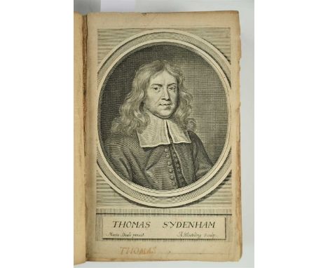 SYDENHAM (Thomas) Opera Universa, in quibus non solummodo Morborum Acutorum Historiae &amp; Curationes Nova.., Editio Altera,