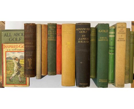 Golf. SIMPSON (Sir W G) The Art of Golf, 1887, 8vo, plates as required, some pencil lines to margins, covers worn, rebacked; 