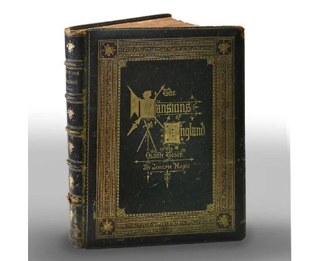 NASH (Joseph) The Mansions of England in the Olden Time, London: Henry Sotheran and Co 1874, large 4to, 4 parts in one, litho