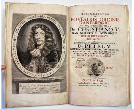 DUELLIUS (Raymundus) Historia Ordinis Equitum Teutonicorum Hospitalis S. Mariae V. Hierosolymitani. Vienna 1727, folio, libra