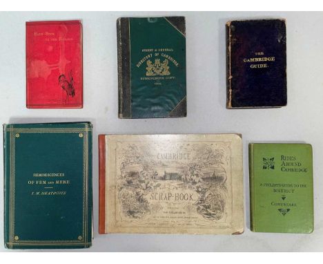 CAMBRIDGE. HEATHCOTE (I M) Reminiscences of Fen and Mere, 1876, 8vo, some leaves loose, cloth; Spalding's Directory of Cambri