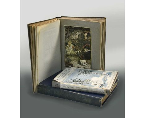 RACKHAM (Arthur; illustrated) Hansel and Grethel, Constable 1920, small 4to, tipped in colour plates, as called for, light fo