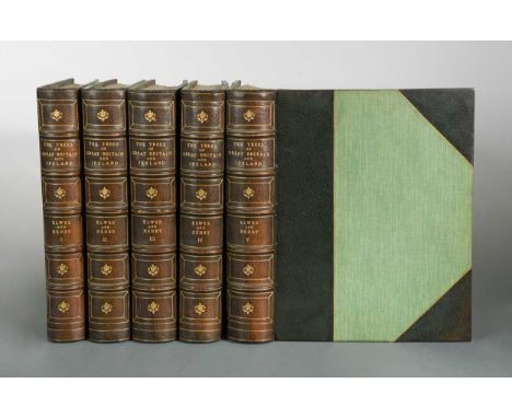 ELWES (Henry John) and Augustine HENRY. The Trees of Great Britain and Ireland. Edinburgh: Privately printed, 1906-13, 4to, 8