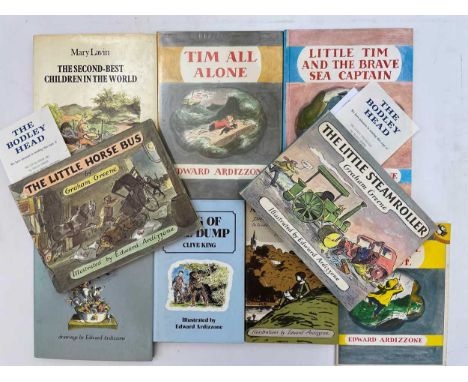 ARDIZZONE (Edward; illustrator). GREENE (G) The Little Horse Bus; The Little Steamroller, both The Bodley Head 1974, 1st edit
