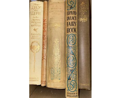 RACKHAM (Arthur) Book of Pictures, Heinemann 1913, 4to, 44 tipped-in colour plates, as called for, original cloth gilt; STRAT