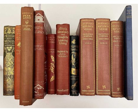 RACKHAM (Arthur; Illustrator) Peer Gynt, 1936, 4to, 12 colour plates as required, original cloth; KIPLING (R) Just So Stories