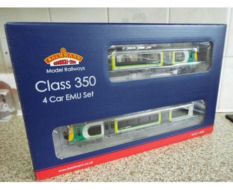 Bachmann Branch-Line - a 21 DCC four car EMU boxed set, class 350/2 Desiro London Midland Region livery, op no 350238 # 31-03
