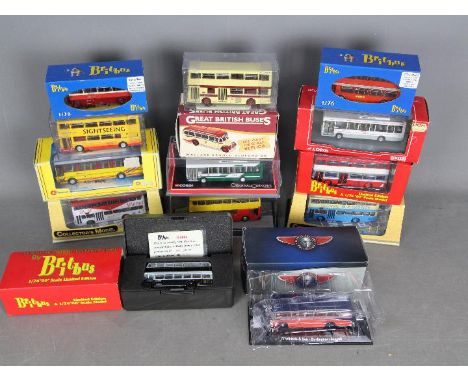 Corgi - Britbus - Collectors Model - A fleet of 14 boxed bus models in 1:76 scale including Britbus # AN1-10 Ribble Atlantean