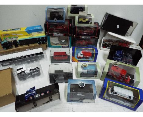 Corgi - Oxford - Cararama - A lot of 20 boxed vehicles mostly in several scales including, Oxford # CA025 Royal Navy Bedford 