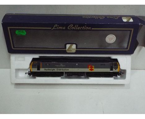 Lima Collection - an OO gauge diesel electric locomotive, class 47 Railfreight Distribution op no 47375 Tinsley Traction Depo