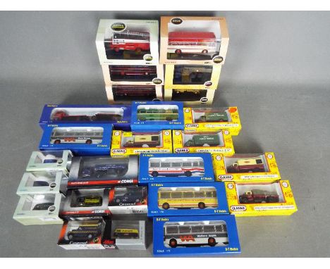 Oxford Diecast, Corgi, B-T Models; Schuco - Over 20 boxed diecast model vehicles in various scales. Lot includes Oxford Dieca