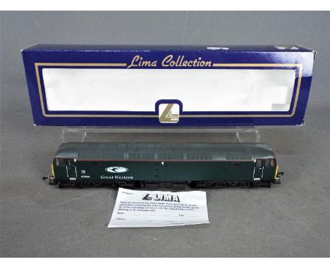 Lima Collection - an OO gauge diesel electric locomotive, class 47 Great Western op no 47830 green livery # L204685, appears 