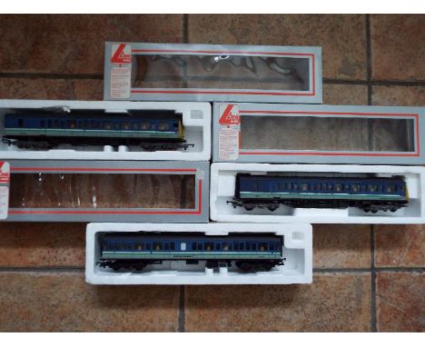 Lima - an OO gauge three-car Regional Railways set comprising power car op no 51373 # 205136, centre car op no 59486 # 205145