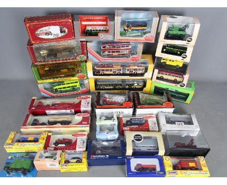 Corgi - Oxford - Classix - Creative Master - A collection of 30 boxed 1:76 scale cars, buses and trucks including # 29617 Sou