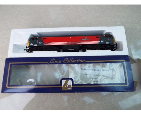 Lima - an OO gauge diesel locomotive class 47 Virgin livery 'Bangor Cathedral' op no 47849 # L205268, issued in a limited edi