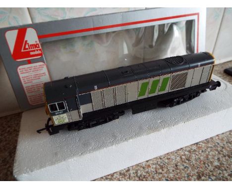 Lima - an OO gauge diesel electric locomotive, class 20 Sir Charles Wheatstone op no 20187, BR livery # 205068, appears excel