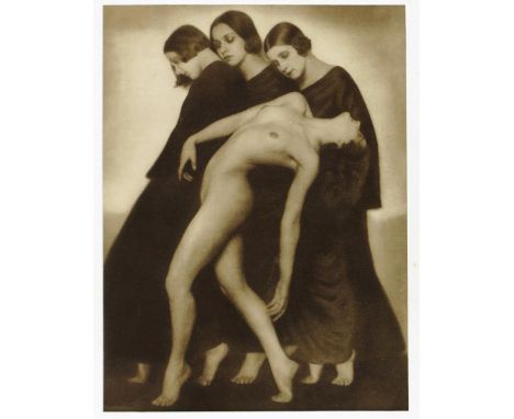 Rudolf Koppitz (1884-1936) Bewegungs Studie published by The Royal Photographic Society Collection magazine supplement, first