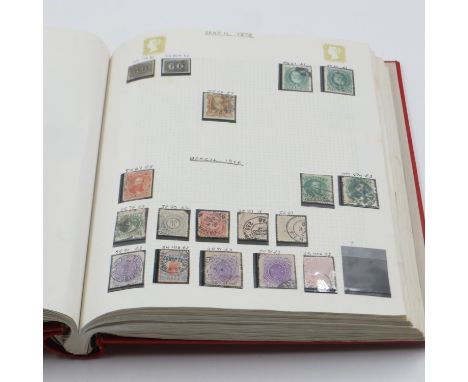 Mixed south America stamp album. UK P&amp;P Group 1 (£16+VAT for the first lot and £2+VAT for subsequent lots) 