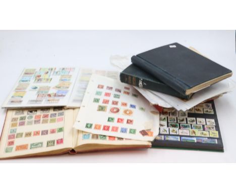 Mixed stamp albums, stock books and pages. UK P&amp;P Group 3 (£30+VAT for the first lot and £8+VAT for subsequent lots)