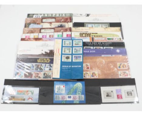 Selection of UK mint stamp sets, face value in excess of £100. UK P&amp;P Group 1 (£16+VAT for the first lot and £2+VAT for s