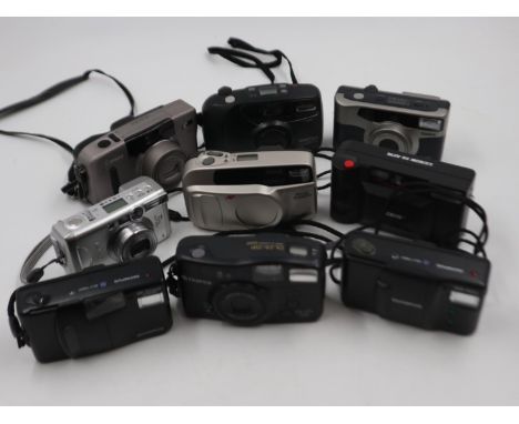 Instant cameras including Canon, Pentax and Olympus (18). Not available for in-house P&amp;P