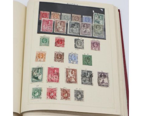 Commonwealth stamp album, Edward VII and later. UK P&amp;P Group 1 (£16+VAT for the first lot and £2+VAT for subsequent lots)