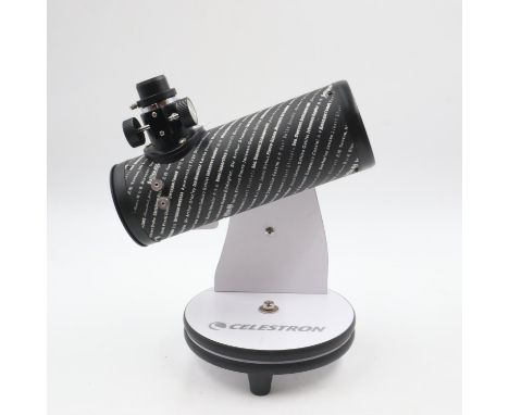 Celestron First Scope Telescope 76mm complete with cover. Not available for in-house P&amp;P 