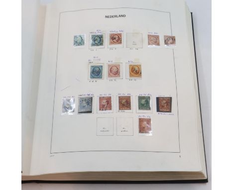 Good Netherlands stamp album, mainly used, 1852 onwards. UK P&amp;P Group 2 (£20+VAT for the first lot and £4+VAT for subsequ