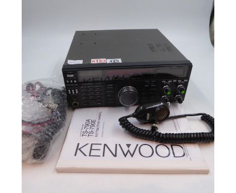 Kenwood TS-790 Ham radio transceiver, with power leads, hand mic and instructions. Not available for in-house P&amp;P