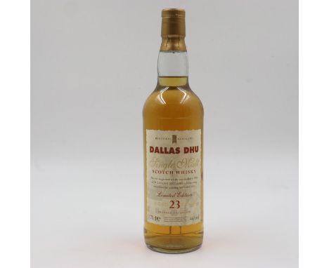 Dallas Dhu single malt Scotch whisky, distilled 1983, aged 23 years, bottled for Historic Scotland, 49%, 70cl. UK P&amp;P Gro