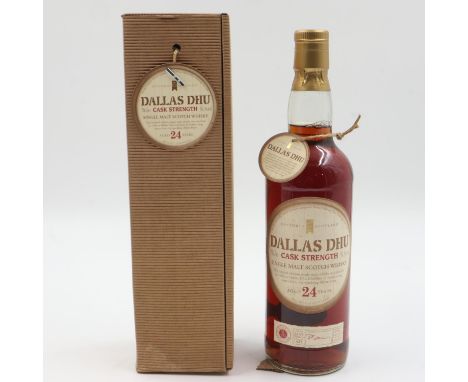 Dallas Dhu single malt Scotch whisky, distilled 1982, aged 24 years, bottled for Historic Scotland, cask 3739, bottle 193, 56