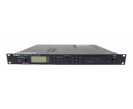 Tears for Fears - Roland S-760 Digital Sampler rack unit, made in Japan, ser. no. ZG12744 (powers up although not tested for 