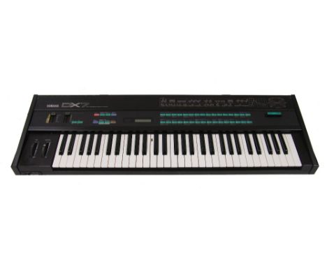 Yamaha DX7 synthesizer keyboard *From the collection of Keith Smart - Since 1980 Keith has played with Nirvana, the '60s psyc