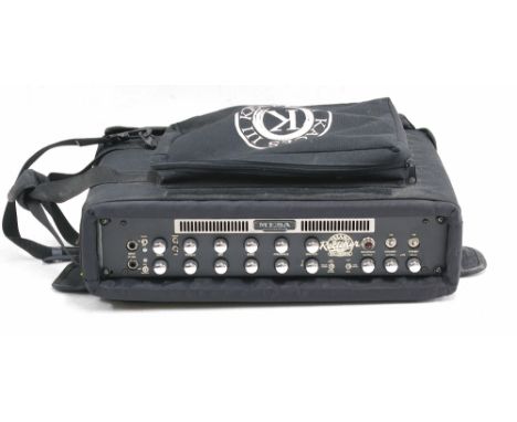 Mesa Boogie Rectifier Preamp Recording guitar rack amplifier, within a rack gig bag