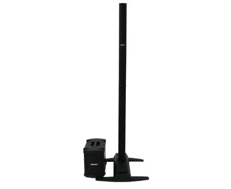 Bose L1 system comprising a Model II power stand, soft bag, a B1 bass module speaker, cover and a pair of Model II cylindrica