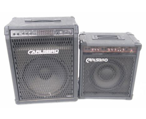 Carlsbro Viper bass amplifier; together with a Carlsbro Colt 65K amplifier (2)