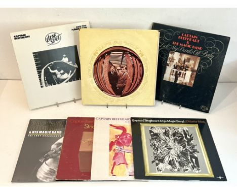 A collection of 7 x Captain Beefheart &amp; His Magic Band vinyl LP records - comprising Safe As Milk (UK 1st pressing); Lick