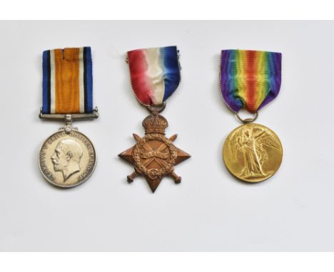 1914/15 TRIO TO 2. LIEUT STOKES SOMERSET LIGHT INFANTRY William Sydney Stokes was a native of Somerset the family owning a fa